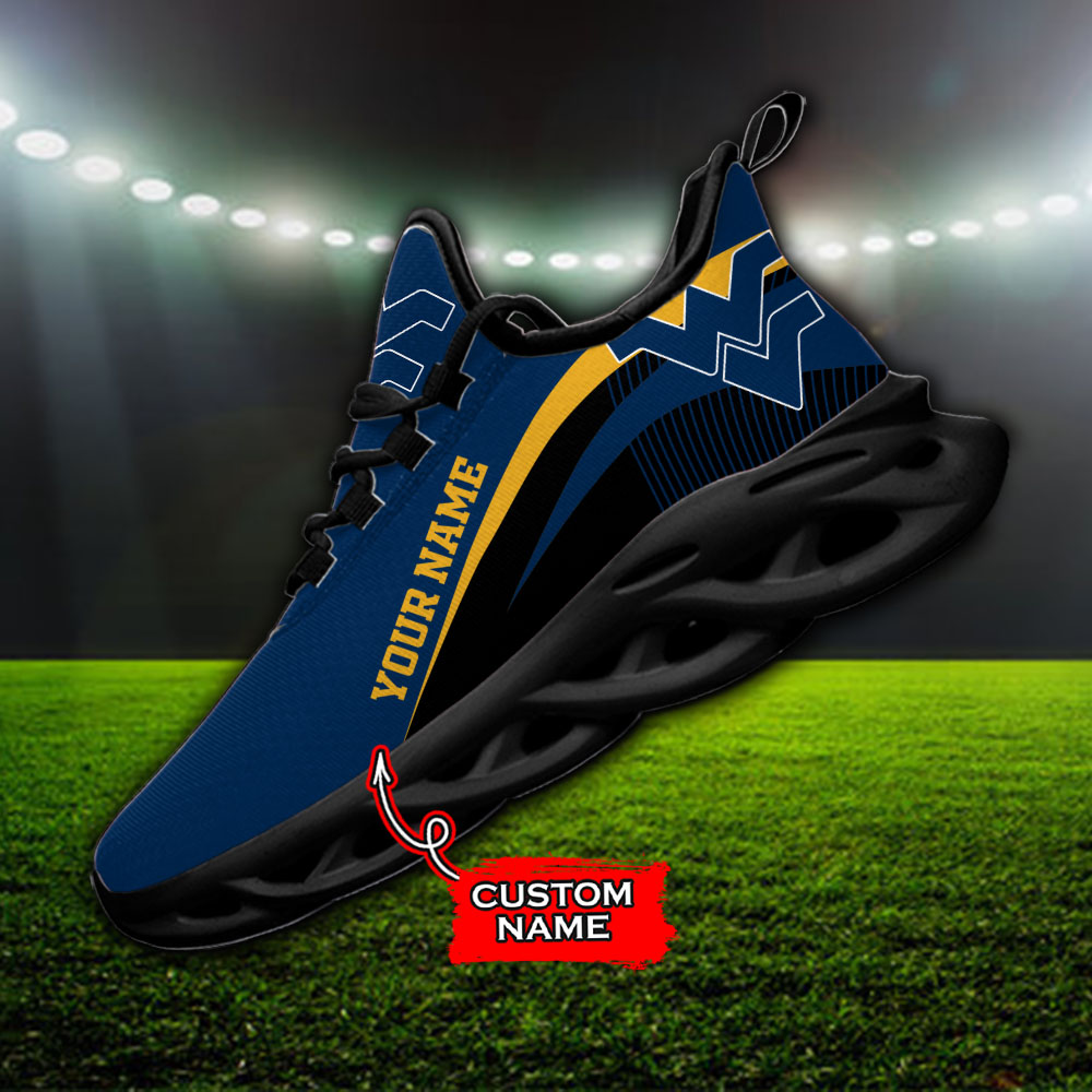 West Virginia Mountaineers NCAA Max Soul Shoes Sneakers For Men And Women