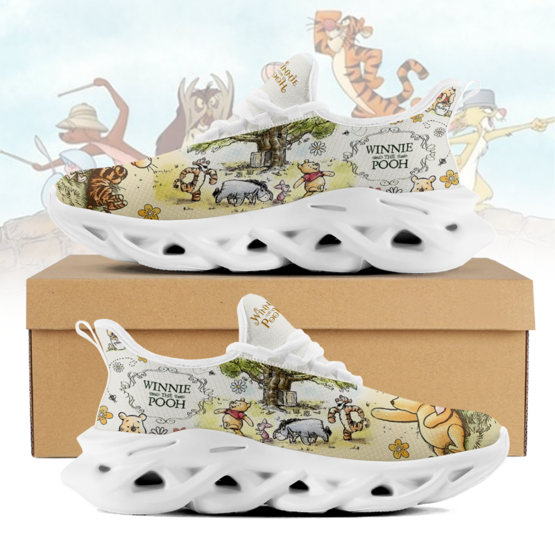 Winnie The Pooh Max Soul Shoes Sneakers For Men And Women