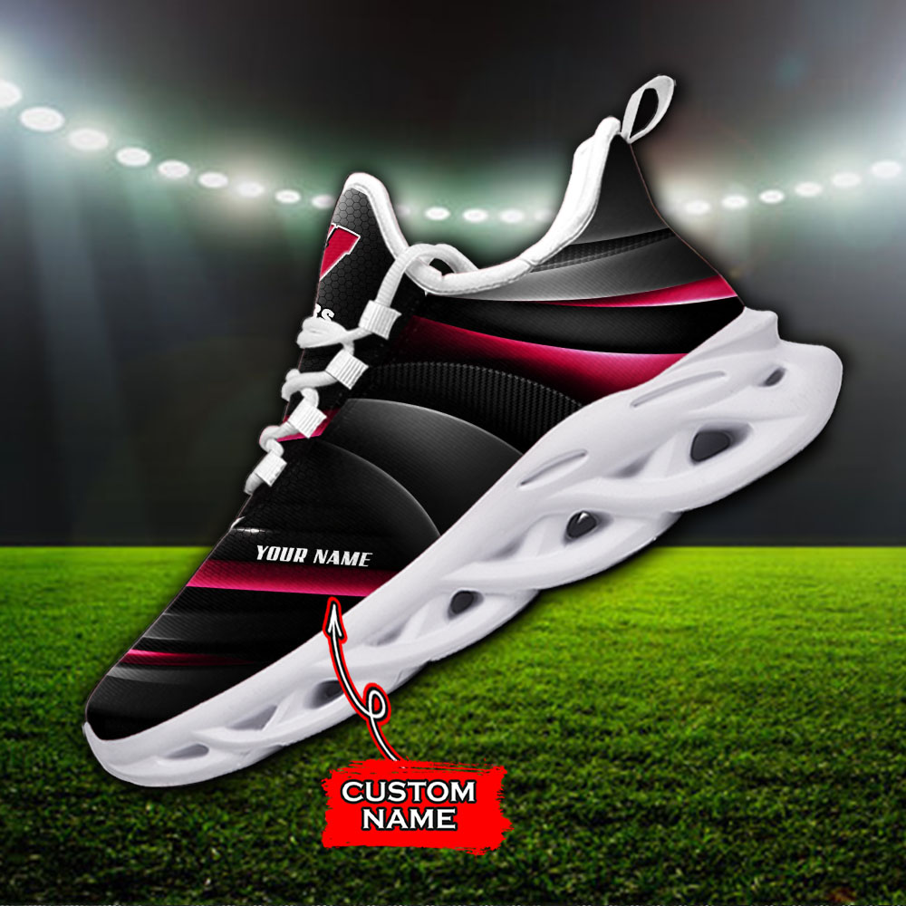 Wisconsin Badgers NCAA Max Soul Shoes Sneakers For Men And Women