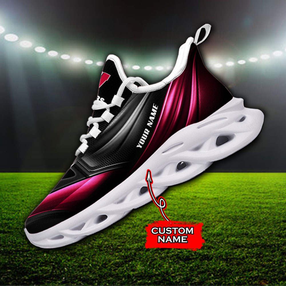 Wisconsin Badgers NCAA Max Soul Shoes Sneakers For Men And Women